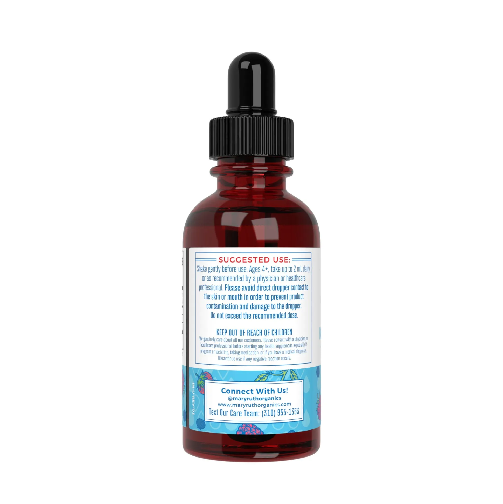 MaryRuth's Kids Zinc Drops, Berry 59ml