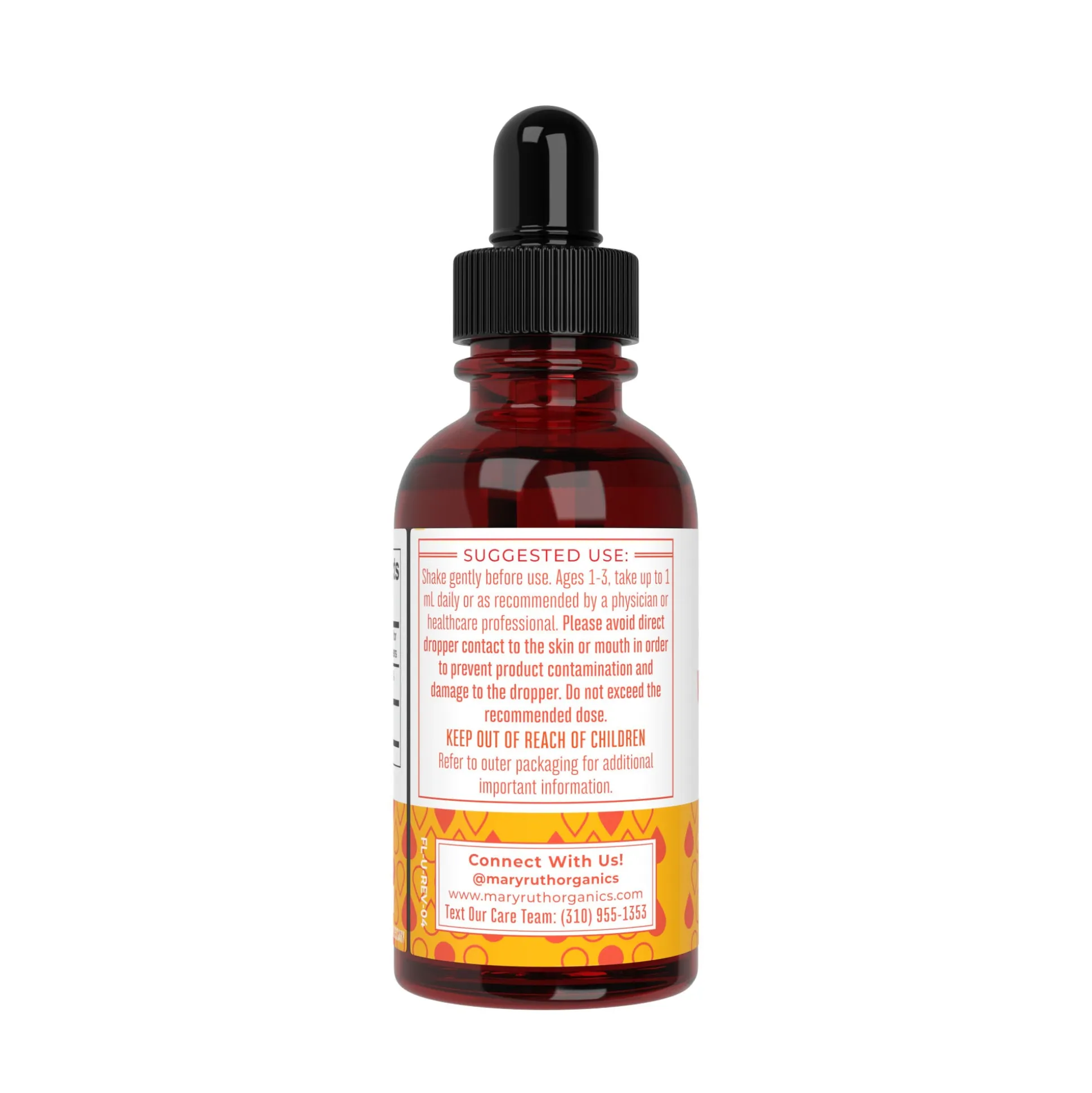 MaryRuth's Toddler Vitamin D3+K2 Drops, Unflavored 29ml