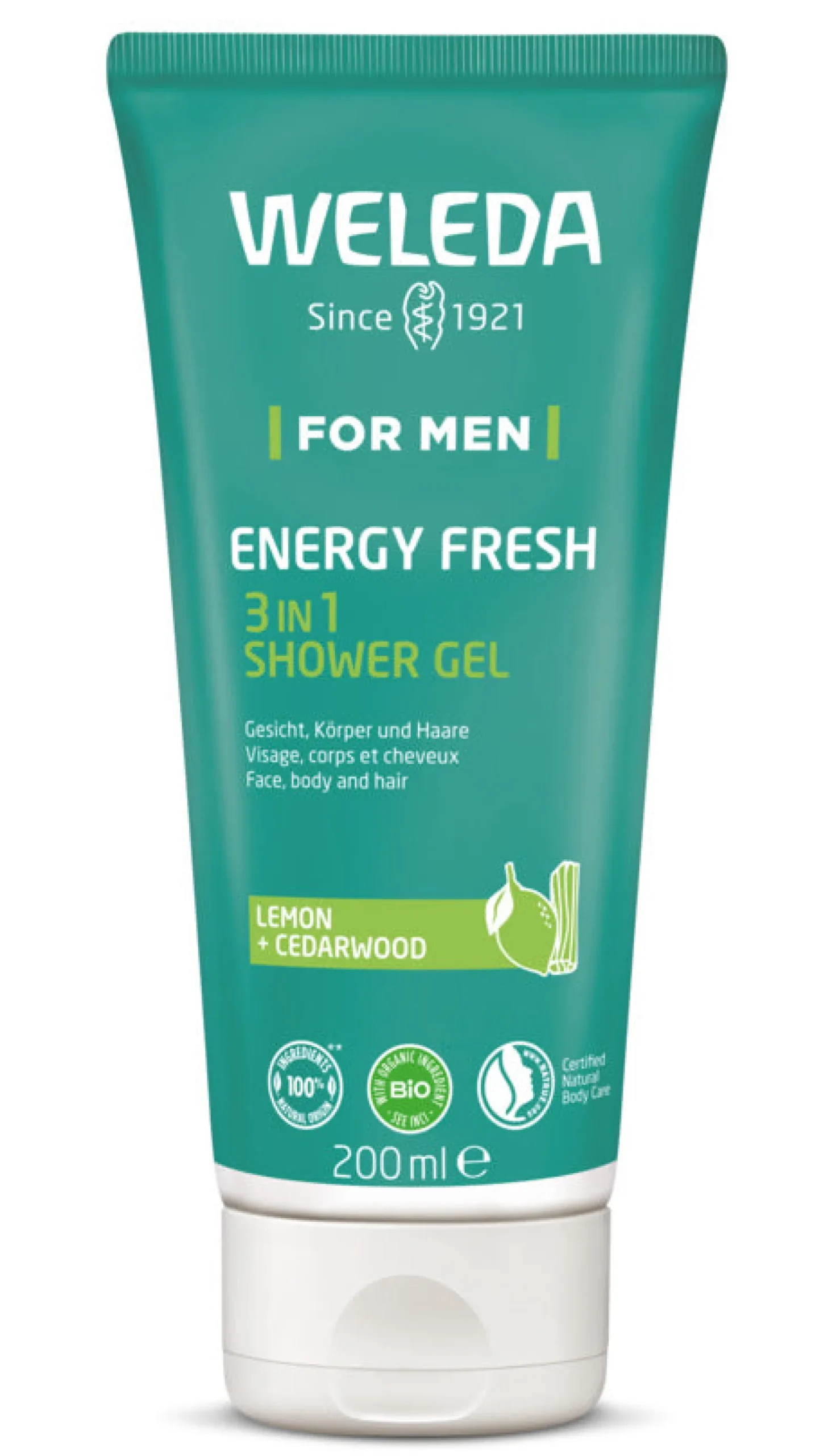 Men's Energy Fresh 3in1 Shower Gel 200ml