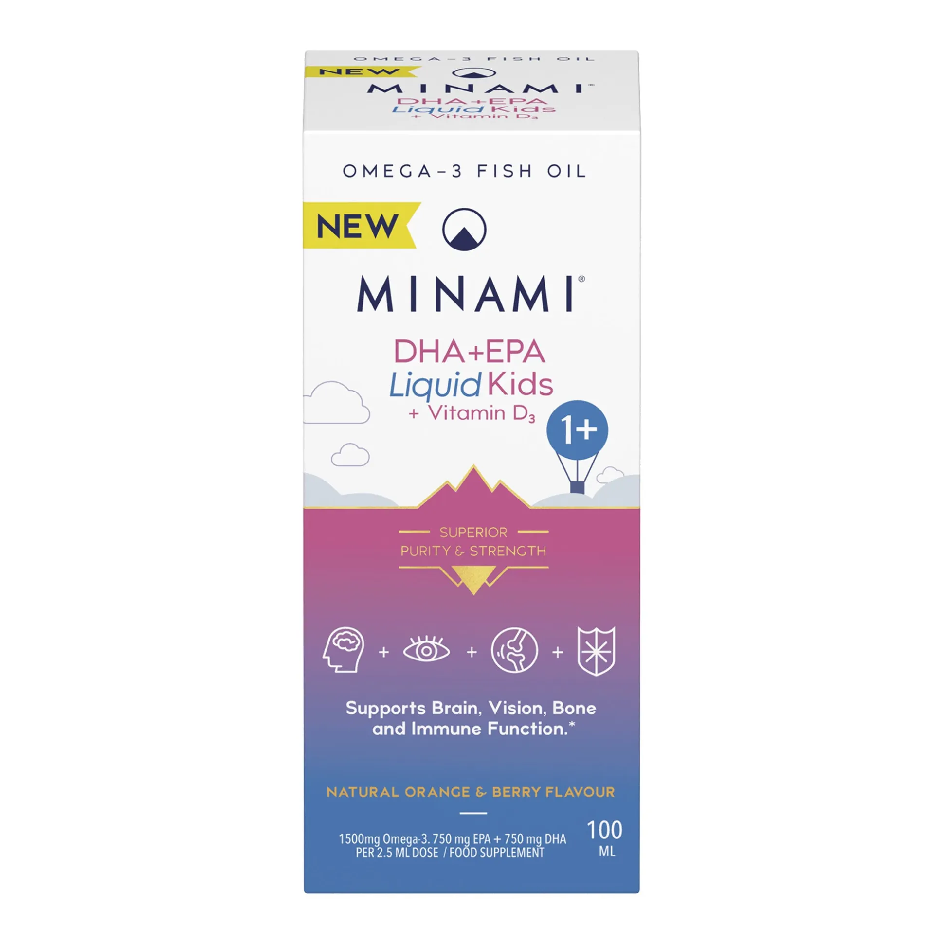 Minami Kids Liquid 1+ 100ml