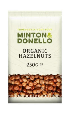 Minton & Donello Organic Hazelnuts 250g