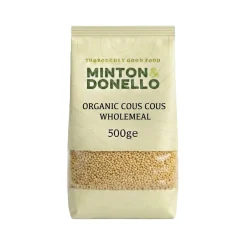Minton & Donello Wholemeal Cous Cous 500g