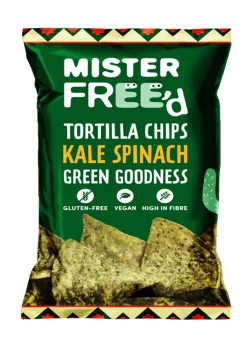 Mister Free'd Tortilla Chips with Kale and Spinach 135g