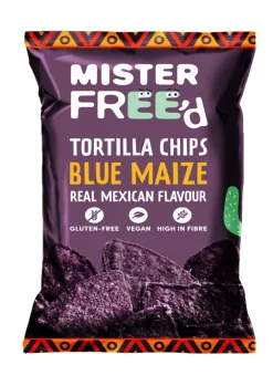 Mister Free'd Tortilla Chips with Blue Corn 135g