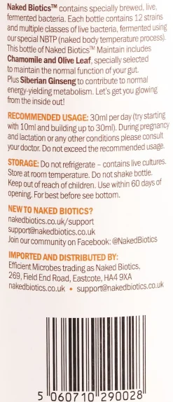 Naked Biotics Daily Maintain 1L