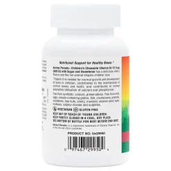 Nature's Plus Animal Parade Children's Chewable Vitamin D3 500 IU 90 tabs