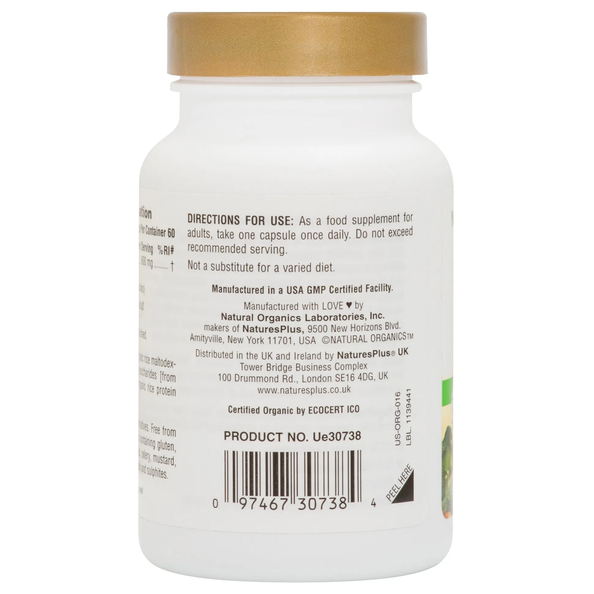 Nature's Plus Red Yeast Rice 60 caps