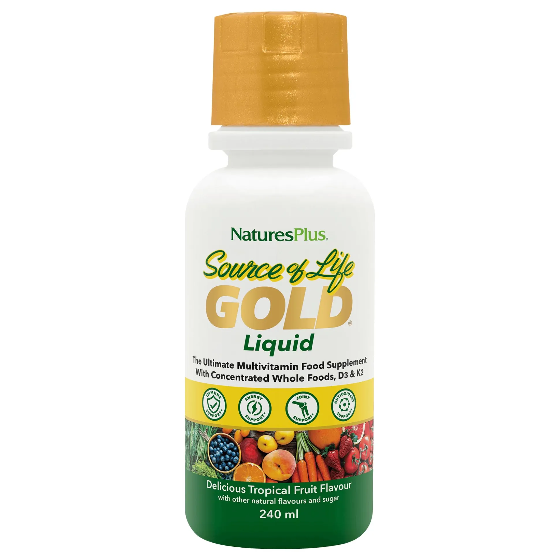 Nature's Plus Source of Life Gold Liquid 236.56ml 236.56 ml