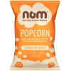 nom organic cinnamon maple popcorn 25g