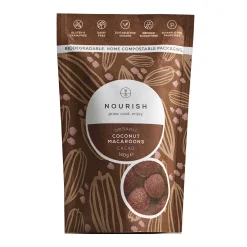 Nourish Cacao Coconut Macaroons 140g
