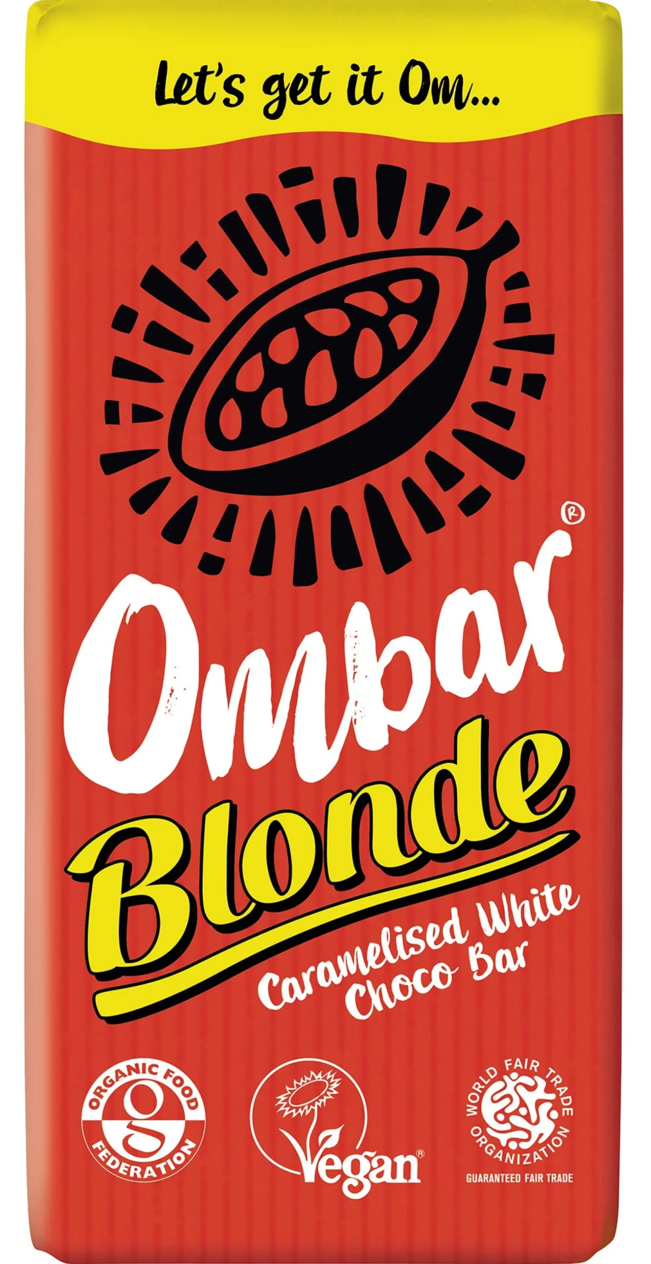 Ombar Blonde Caramelised White Choco Bar 70g