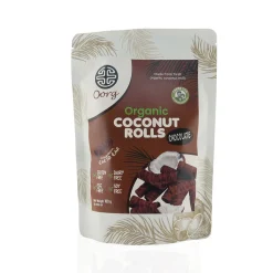 OORG Coconut Rolls - Chocolate 100g