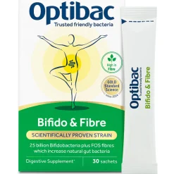 OptiBac Probiotics Bifidobacteria & Fibre 30 sachets