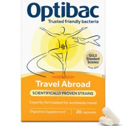 Optibac Travel Abroad 20 caps