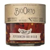 Organic Bio Orto Red Hot Chilli Peppers in Extra Virgin Olive Oil 175g