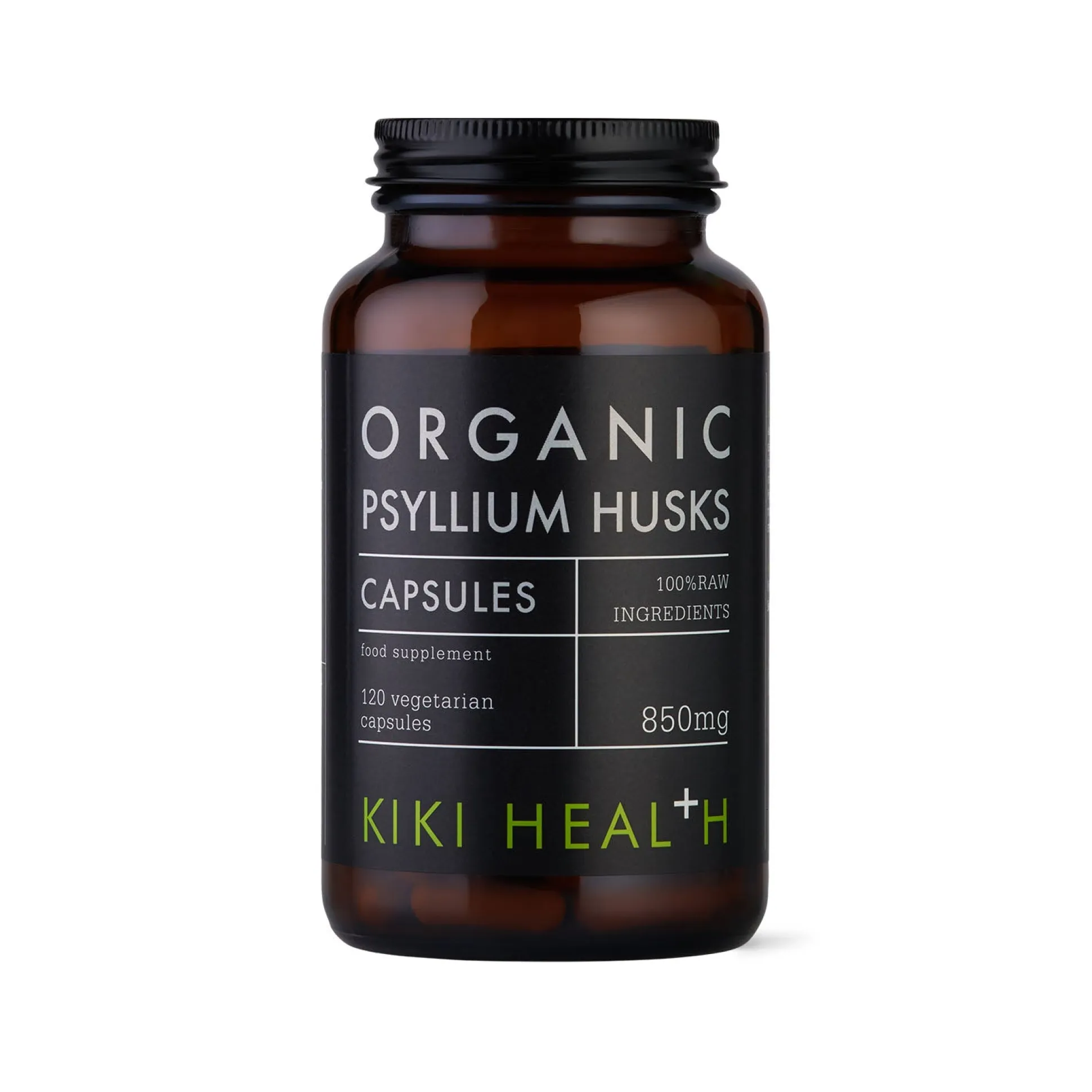 Organic Psyllium Husks Capsules 120 Vegicaps
