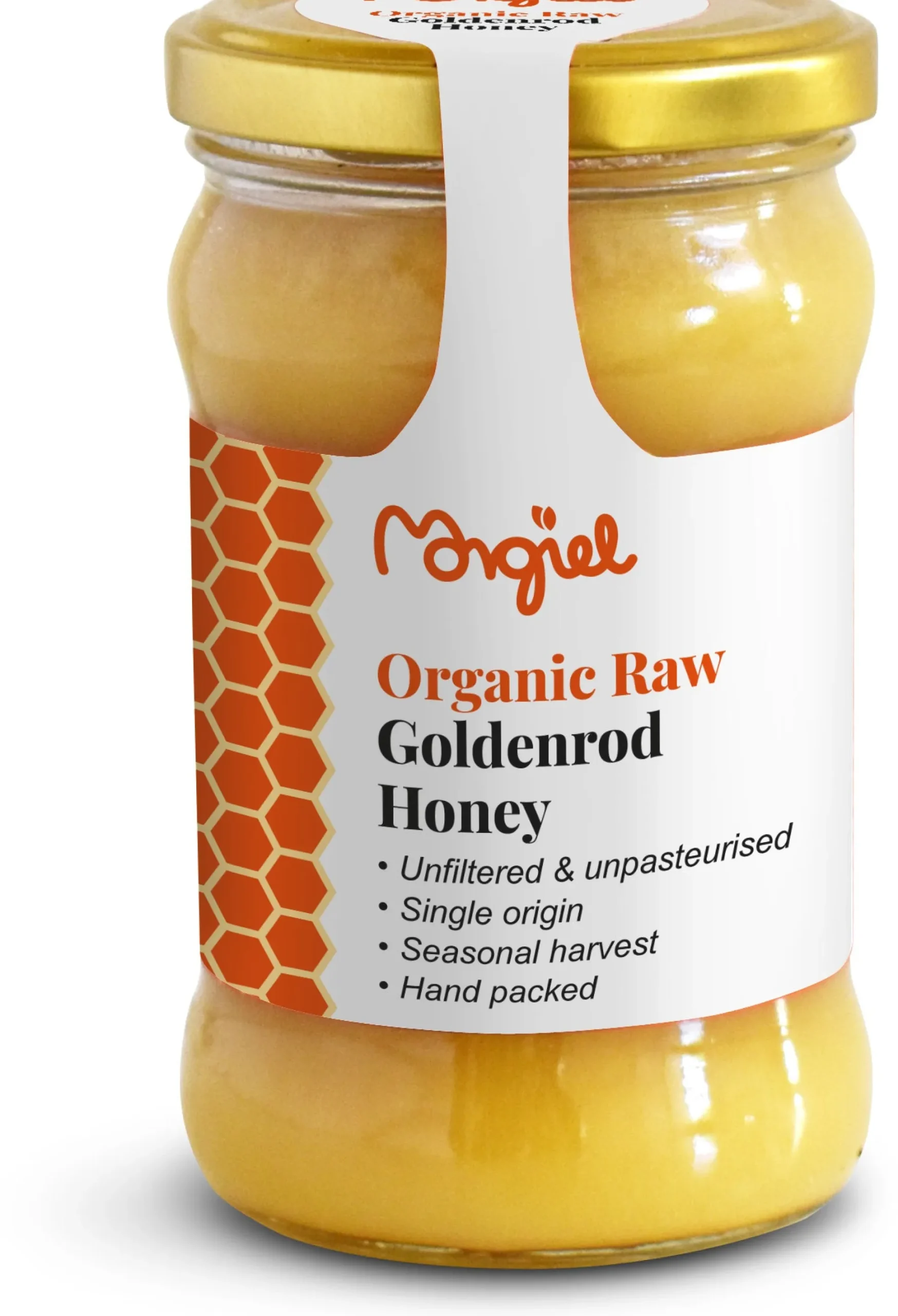Organic Raw Goldenrod Honey 390g