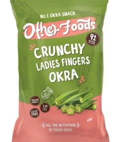 Other Foods Crunchy Ladies Fingers Okra Chips 40g