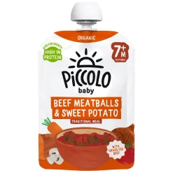 Piccolo Sweet Potato & Beef Meatballs 130g