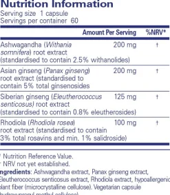 Pure Encapsulations Ashwagandha Xtra 60 caps