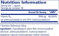 Pure Encapsulations B12 (adenosyl/hydroxy) 90
