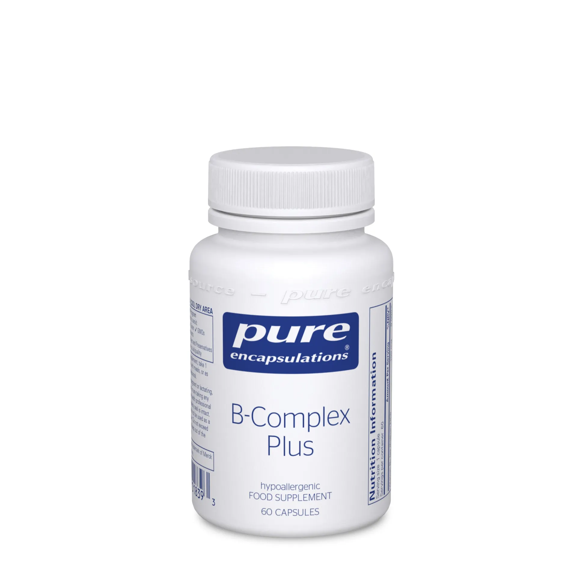 Pure Encapsulations B-Complex Plus 60
