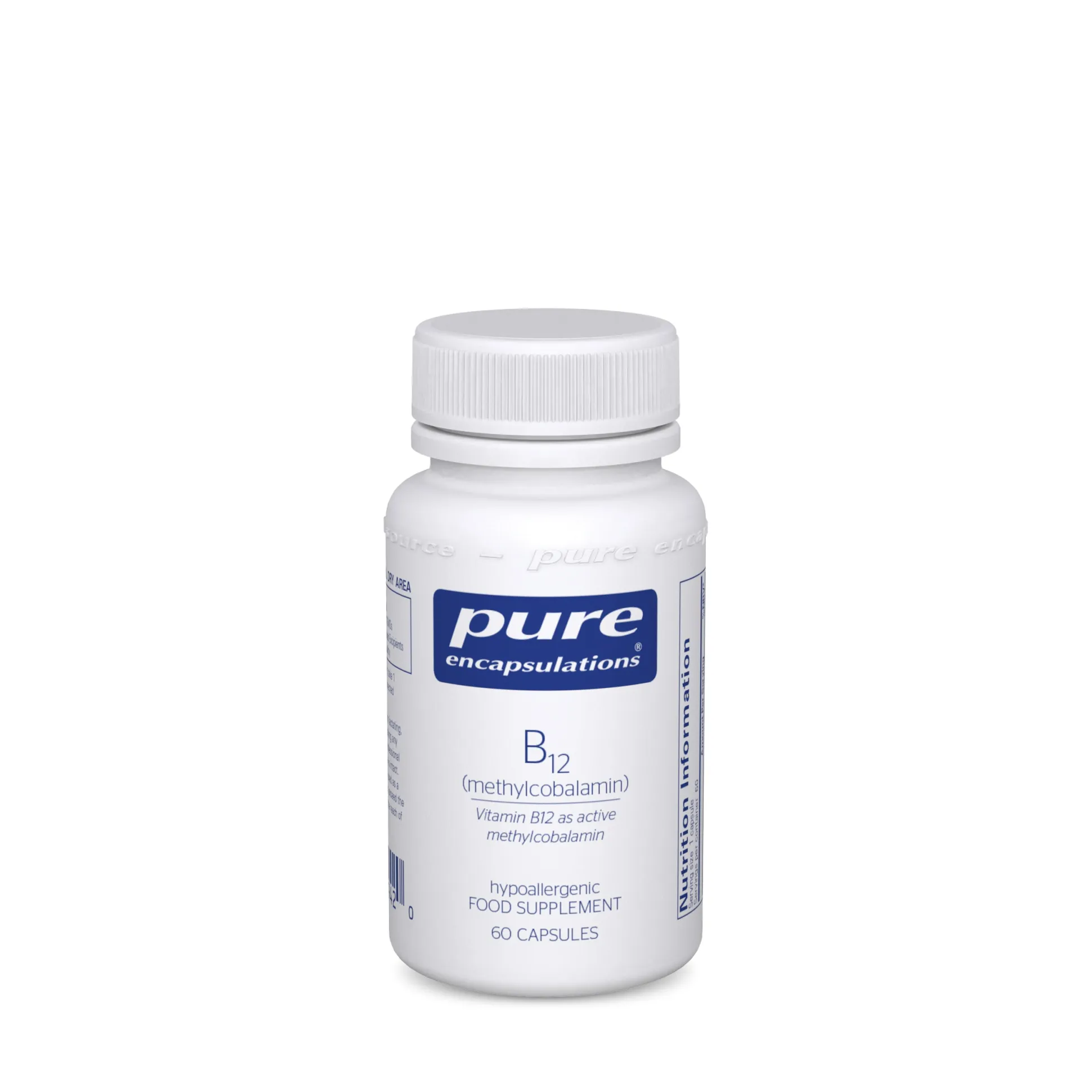 Pure Encapsulations B12 (methylcobalamin) 60 caps