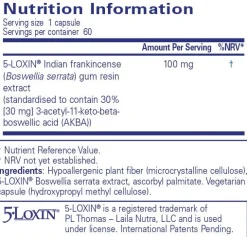Pure Encapsulations Boswellia AKBA 60 caps
