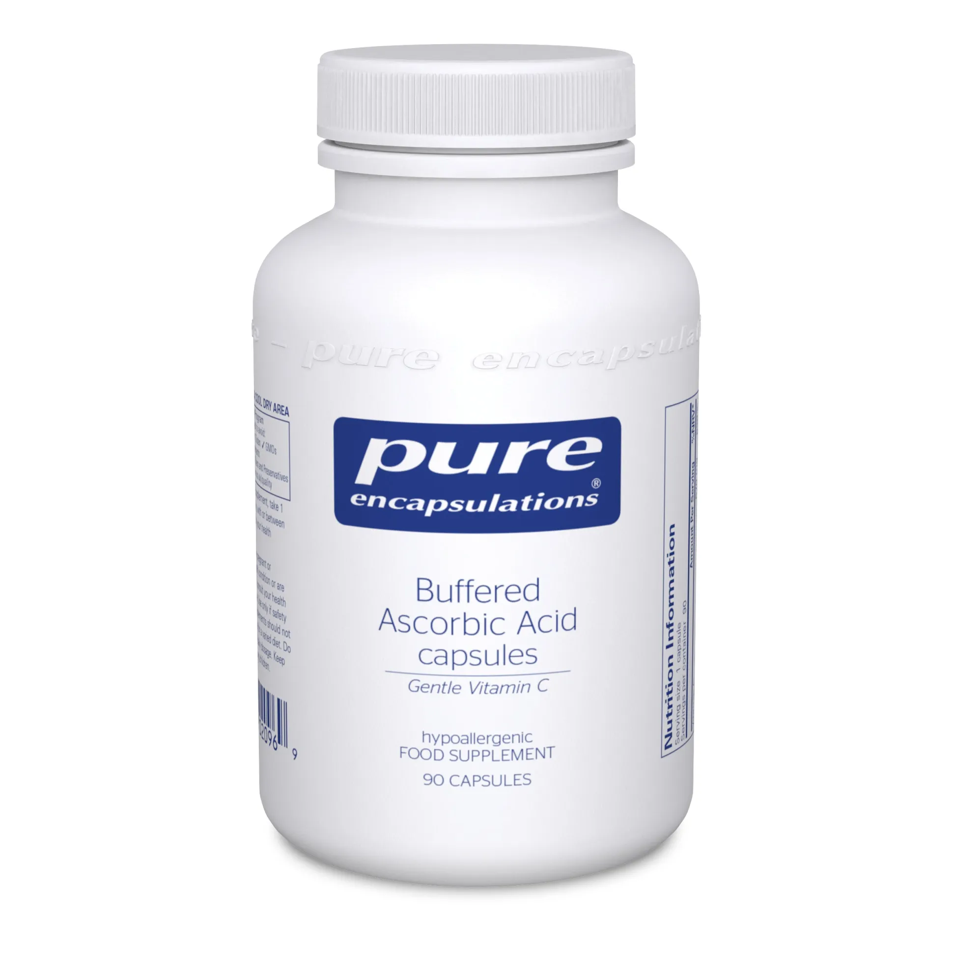 Pure Encapsulations Buffered Ascorbic Acid 90