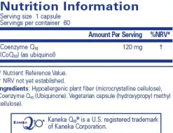 Pure Encapsulations CoQ10 120 MG 60 caps