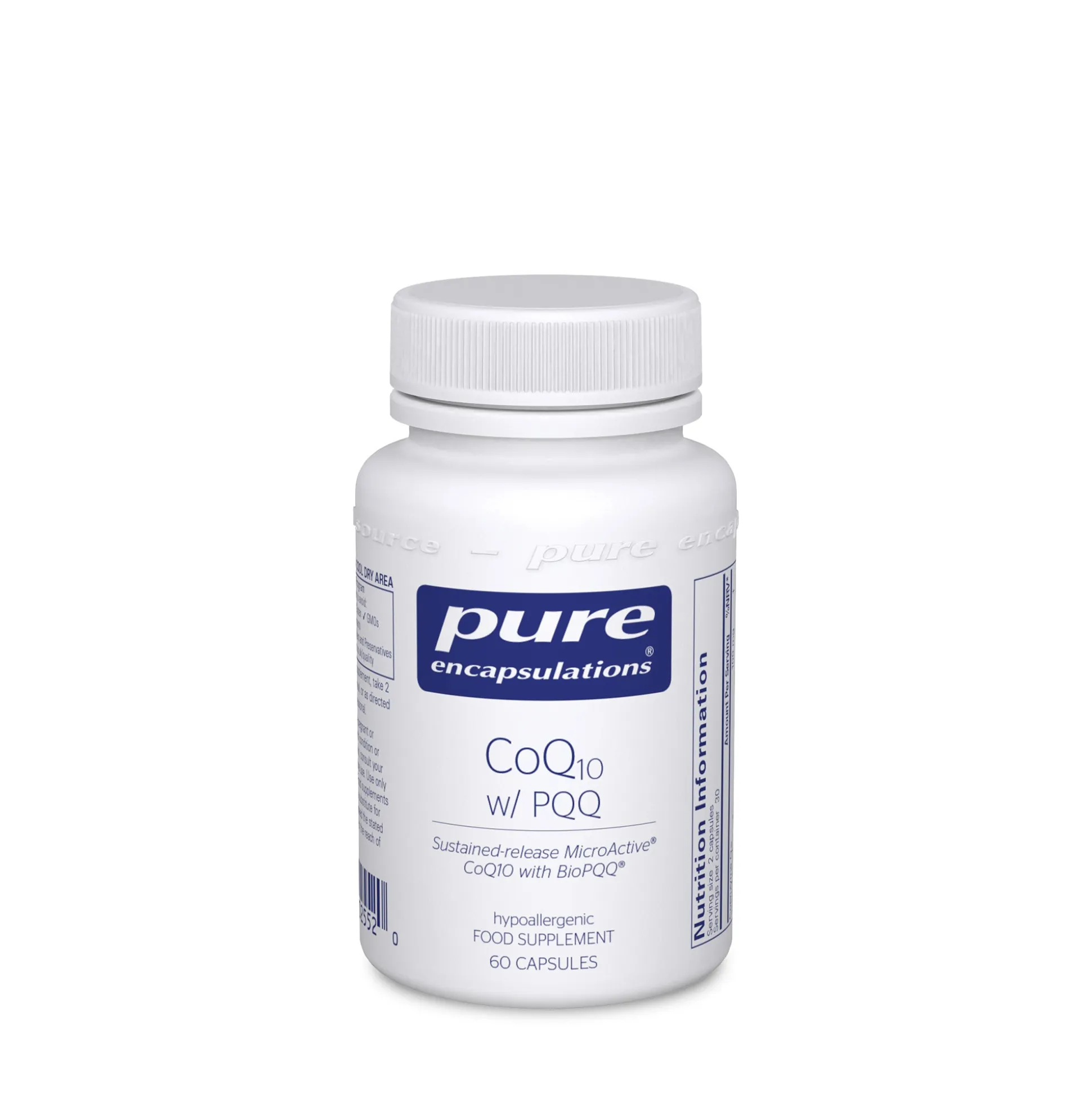 Pure Encapsulations CoQ10 -SR with PQQ 60 caps