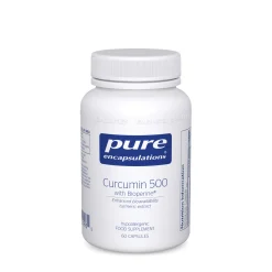Pure Encapsulations Curcumin 500 with Bioperine 60