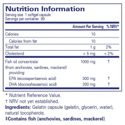 Pure Encapsulations EPA/DHA Essentials 90