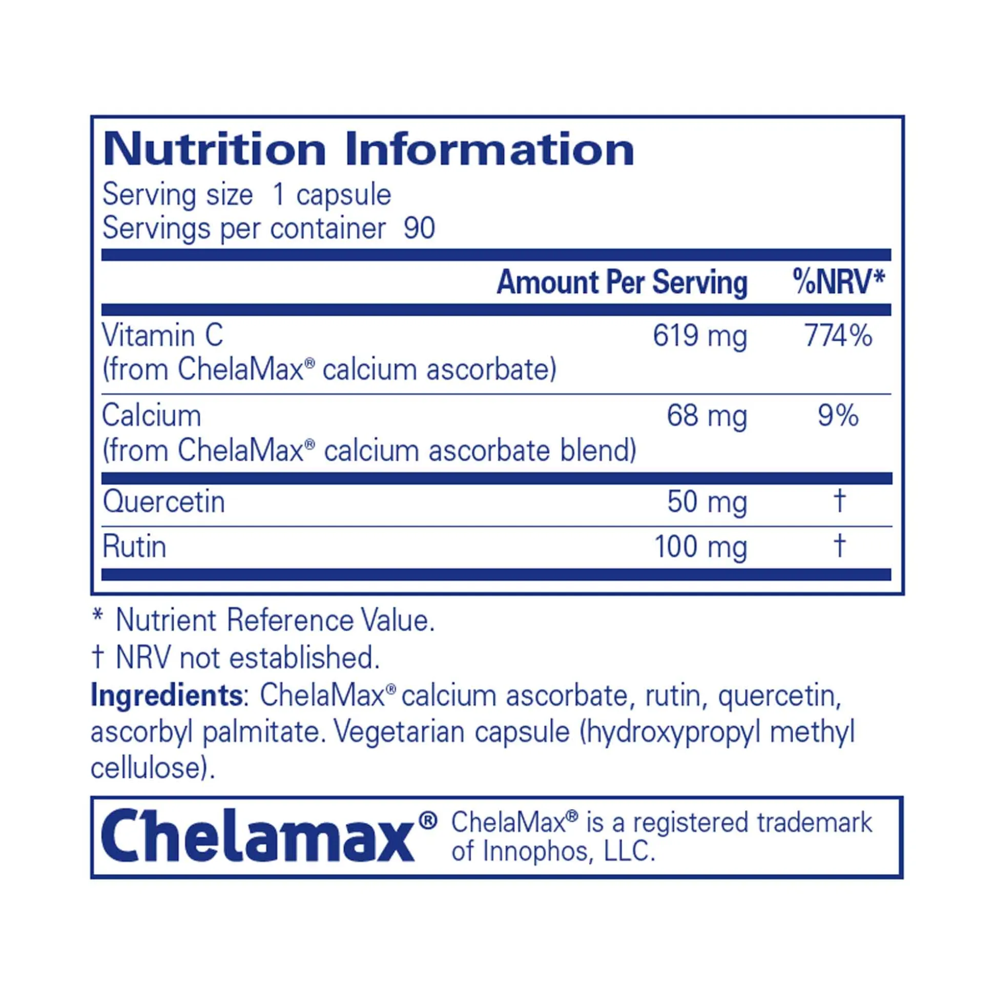 Pure Encapsulations Ester-C & Flavonoids 90 caps
