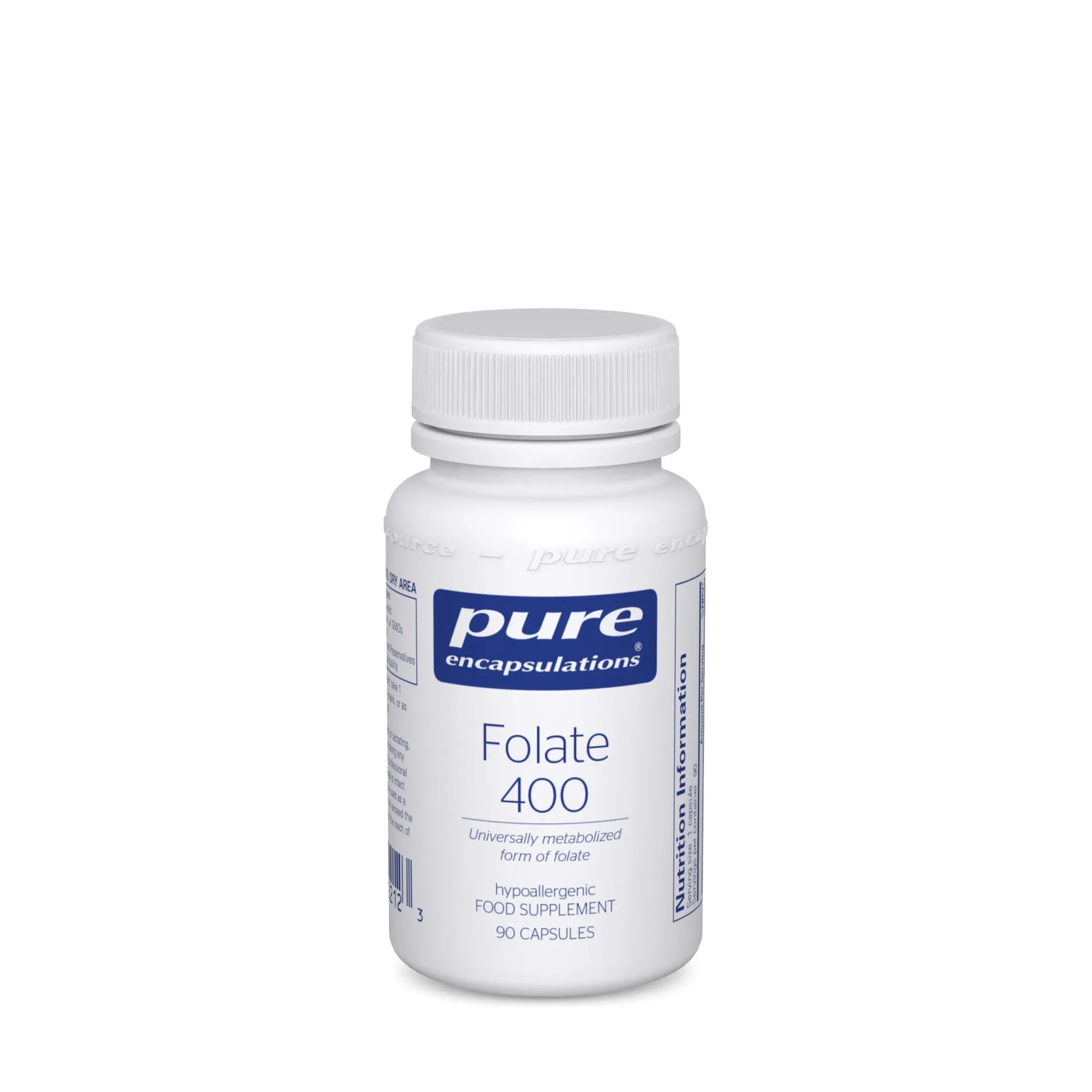 Pure Encapsulations Folate 400 90 caps