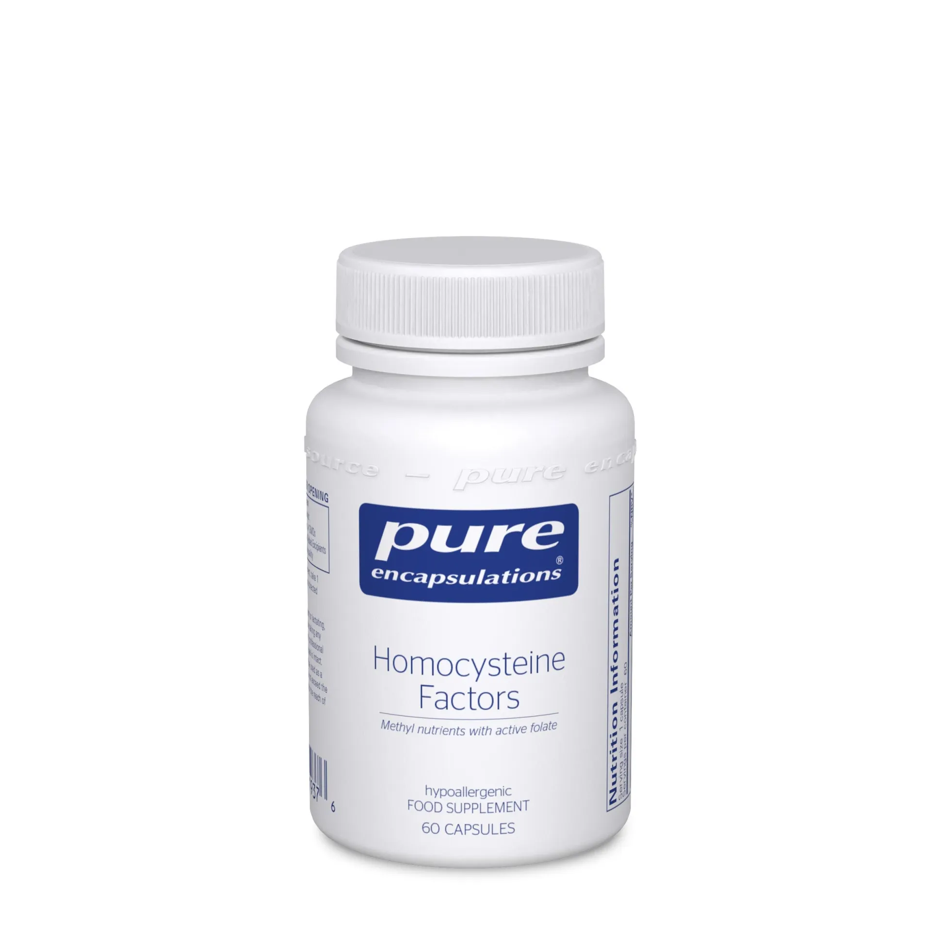 Pure Encapsulations Homocysteine Factors 60 caps