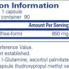 Pure Encapsulations l-Glutamine 850mg 90