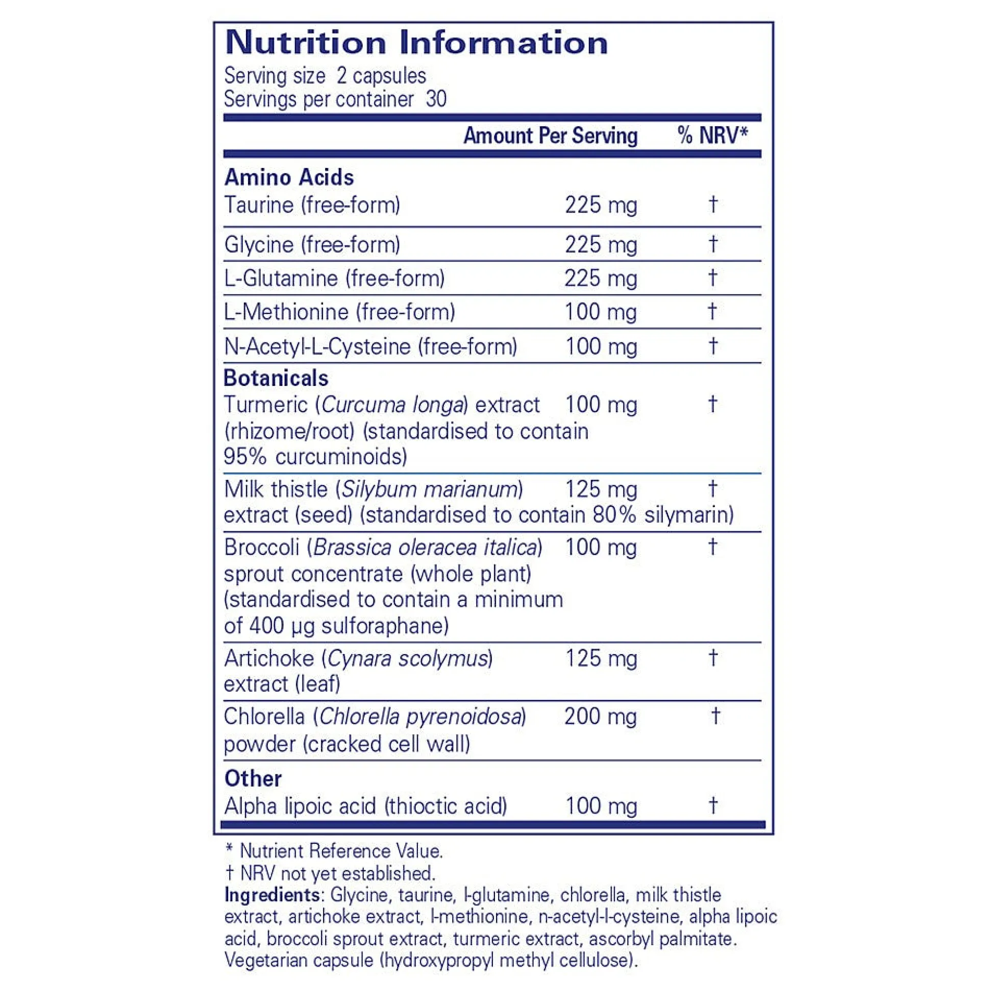 Pure Encapsulations Liver-G.I. 60