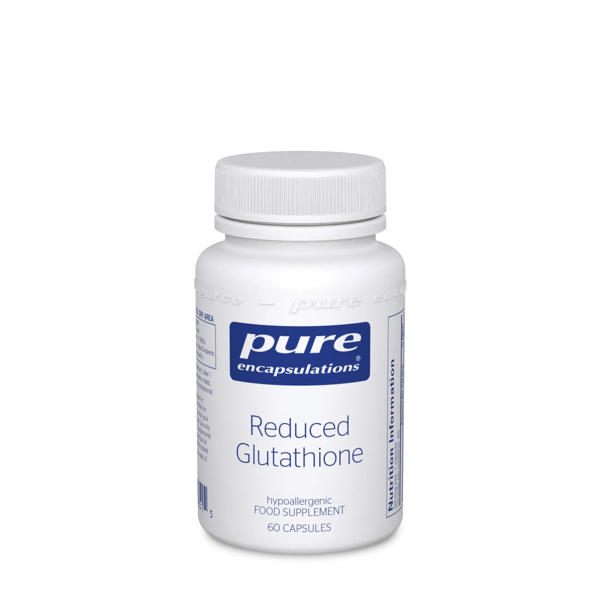 Pure Encapsulations Reduced Glutathione 60