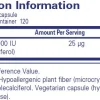 Pure Encapsulations Vitamin D3 1000 IU 120