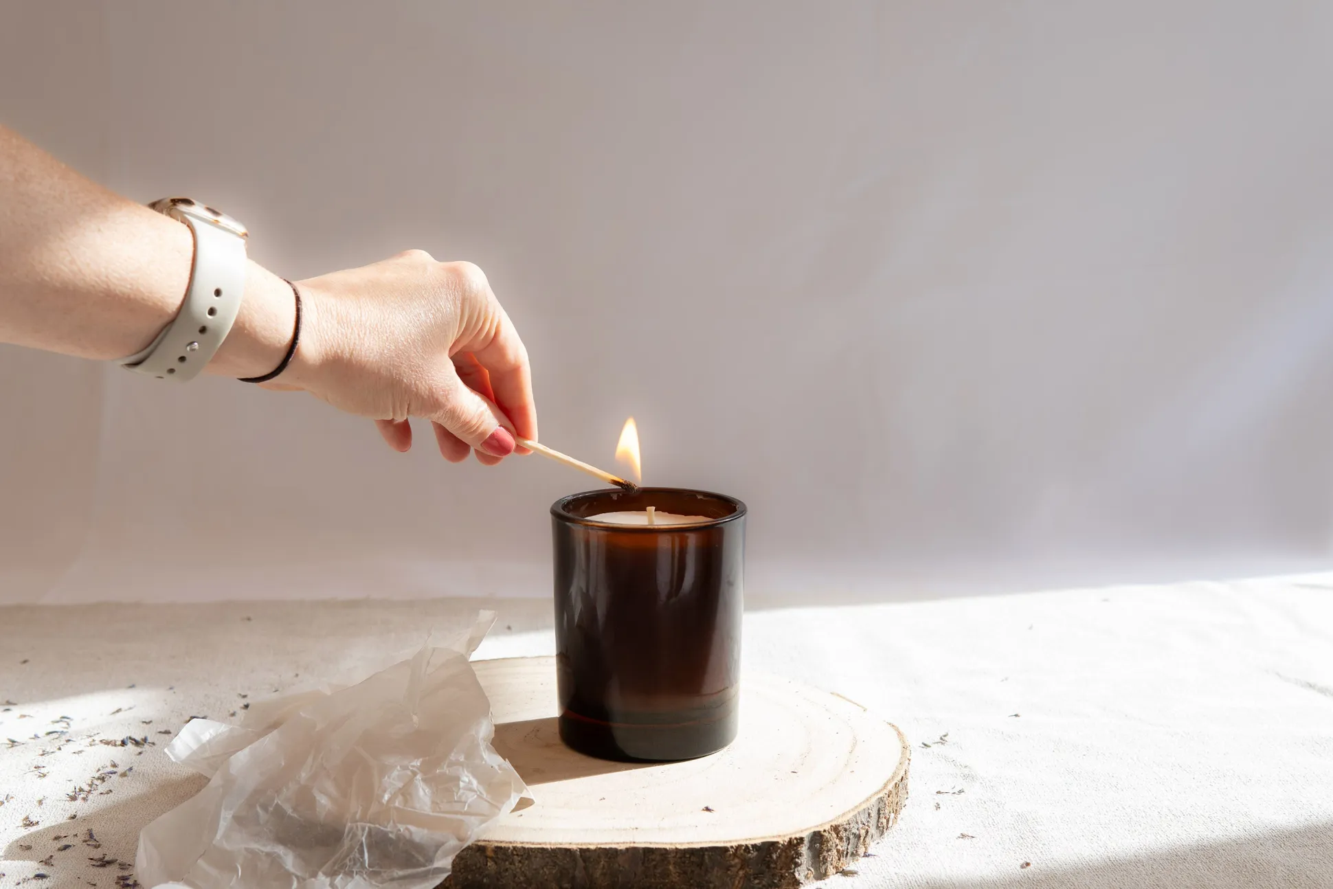 Purscents Clarity Refillable Candle - Luna 220g