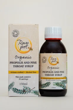 Raw Pot Propolis and Pine Throat Syrup 150ml