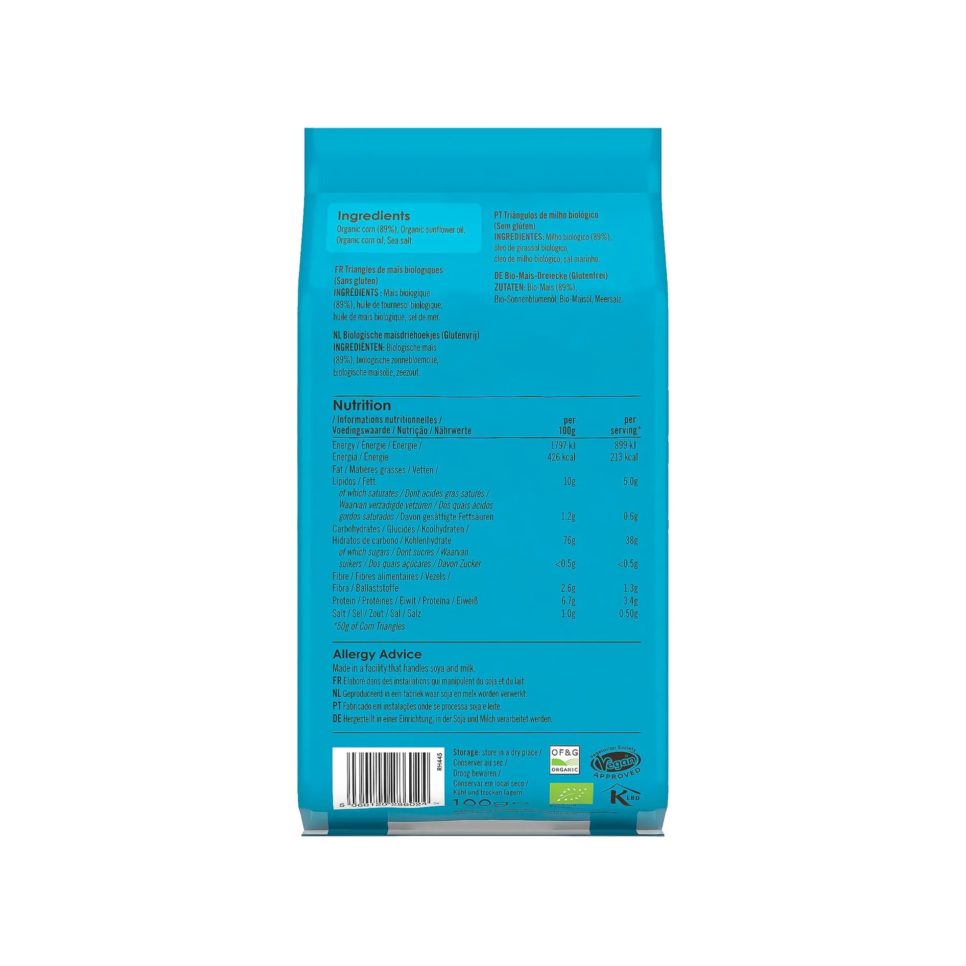 Rude Health Corn Triangles 100g