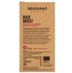 Seggiano Buckwheat Digestive Biscuits 150g
