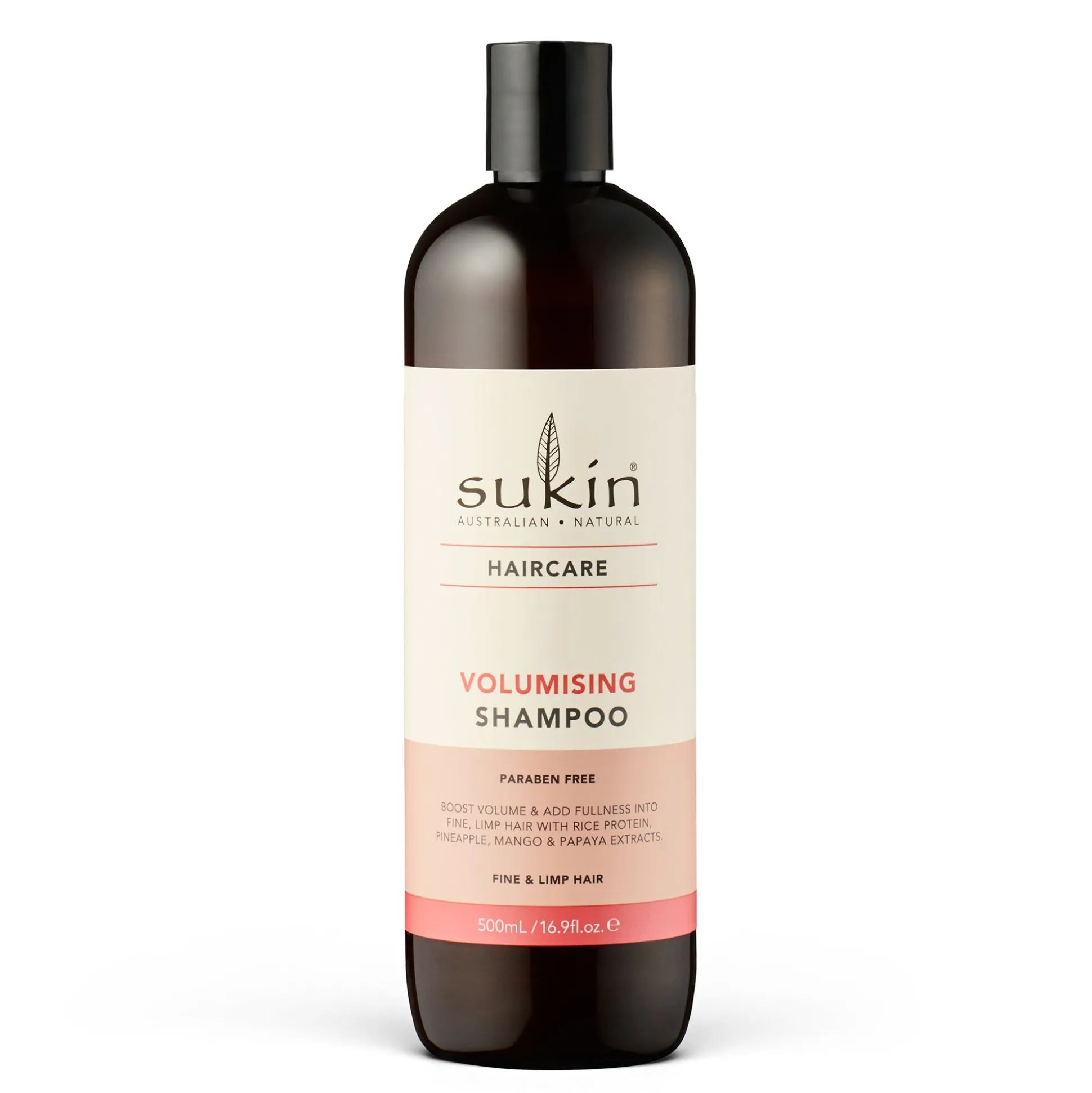 Sukin Volumising Shampoo 500ml