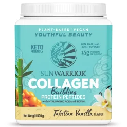 Sunwarrior Collagen Building Protein Peptides Tahitian Vanilla 500g