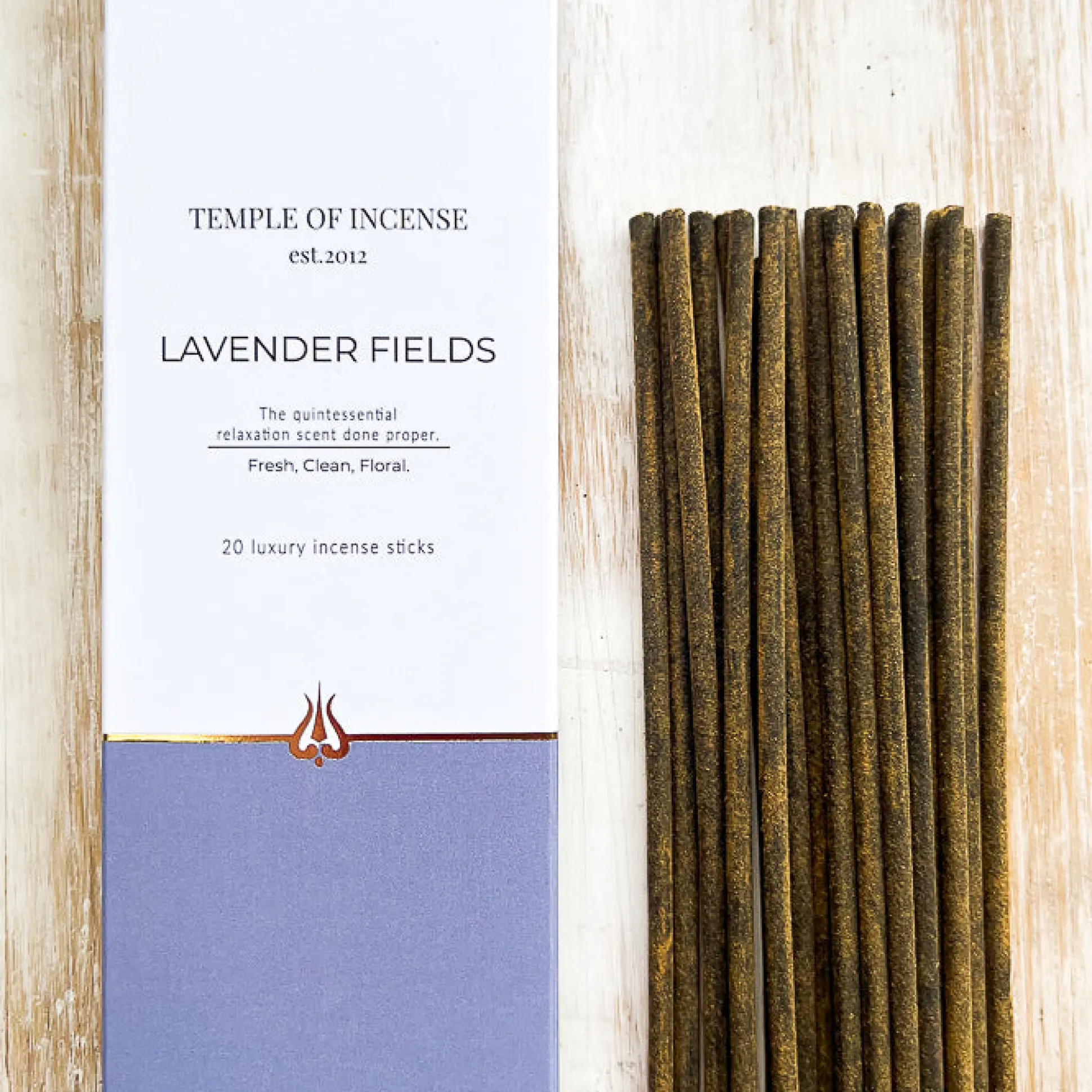 Temple of Incense Lavender Fields 20 sticks