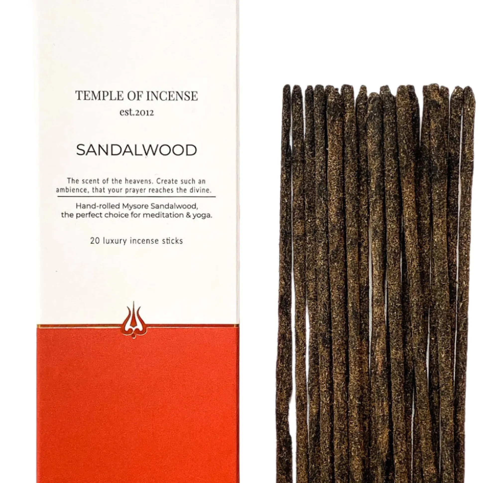 Temple of Incense Sandalwood 20 sticks