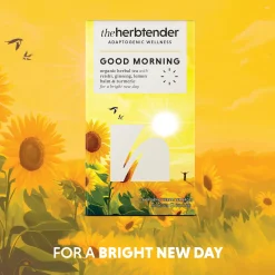 The Herbtender Good Morning Organic Herbal Tea 18 bags