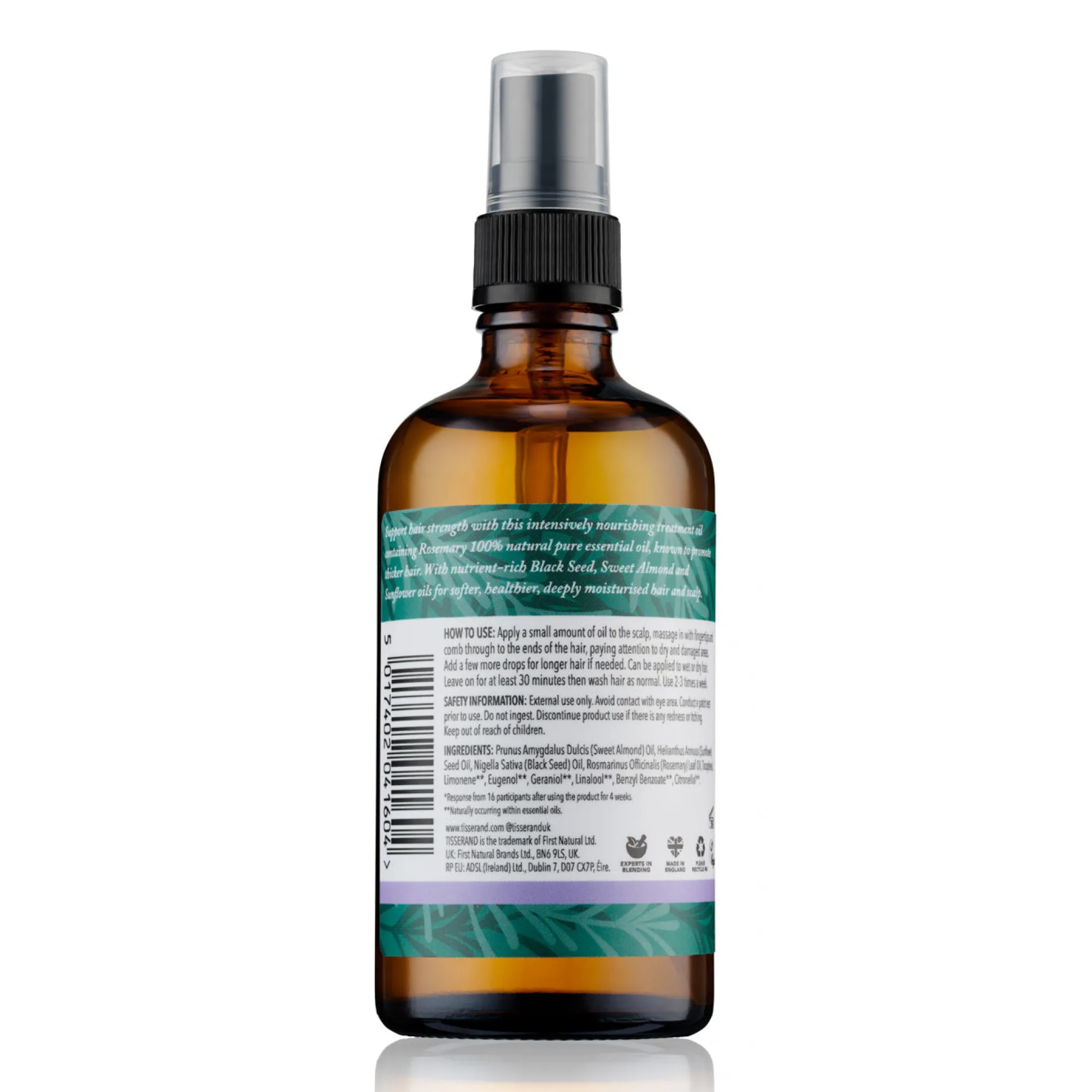 Tisserand Hair Oil Rosemary 100ml
